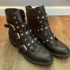 G by Guess Combat Boots